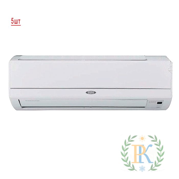 Изображение Мульти сплит-система на 5 комнат General Climate GU-M5E42H1/GC-ME07HRI*5шт